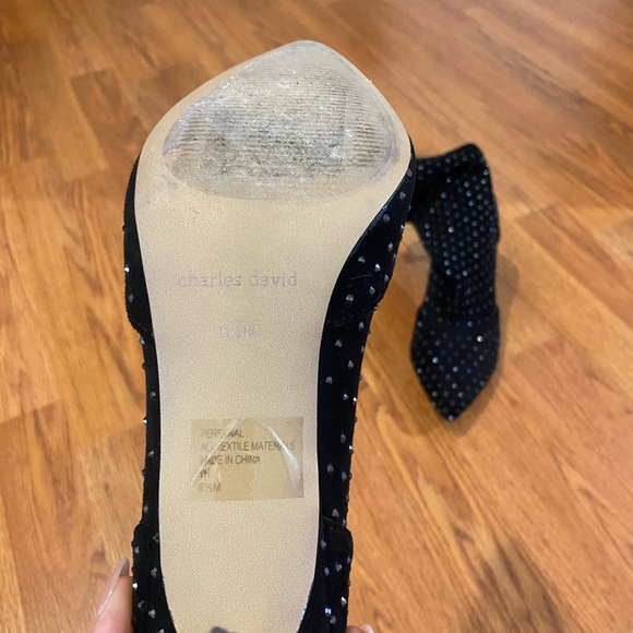 Charles David sparkly boots 6.5 - Picture 5 of 10